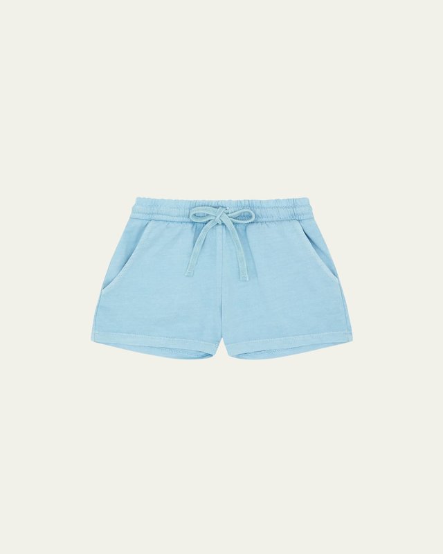 Kid's Organic Cotton Shorts, Size Newborn-6